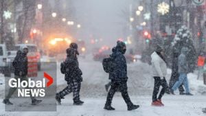 Major Snowstorm Set To Hit Southern Quebec This Thursday