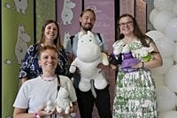 Fans celebrate the 80th birthday of the Moomins, Finland's most lovable literary cartoon family