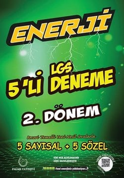 PALME ENERJİ LGS 5’Lİ DENEME 2.DÖNEM