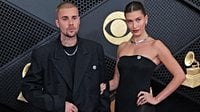 Hailey and Justin Bieber Wear “Ice Out” Pins at the Grammys 2026