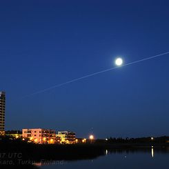 Moons and Bright Mars