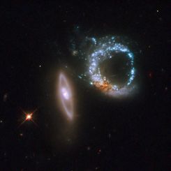 The Double Ring Galaxies of Arp 147 from Hubble