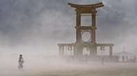 Burning Man kicks off with harsh desert conditions in Black Rock City