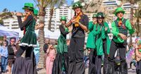 Santa Ponsa turns green for St. Patrick's Day