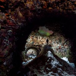  Cave with Aurora Skylight 