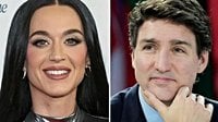 Katy Perry and Justin Trudeau spotted holding hands on popstar's birthday