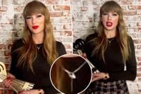 Taylor Swift sends fans into a frenzy with snake necklace during iHeartRadio Music Awards 2025