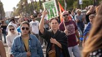 Manifestación por la vivienda, hoy en directo: última hora de la convocatoria en Barcelona, Catalunya y resto de España