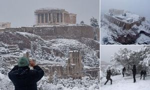 Greece Faces Severe Cold Wave With Record Snowfall