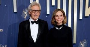Harrison Ford And Calista Flockhart Shine At Emmys