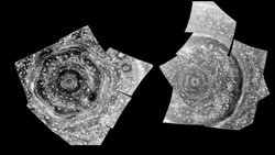 Satürn'ün Devasa, Geometrik Hava Durumu