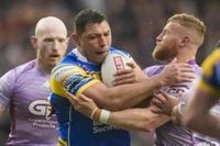 Leeds Rhinos 12 Wigan 10: Ryan Hall head and shoulders above rest on landmark occasion