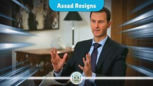 Bashar Al-Assad Resigns And Leaves Syria Amid Rebel Advance