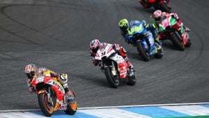 Marc Marquez Dominates Sprint Race At Thailand Grand Prix