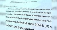 New York State Young Republicans organization disbanded amid fallout over racist group chat report