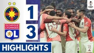 Lyon Dominates FCSB To Secure Europa League Quarter-Final Spot