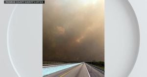 Wildfire Closes Florida Keys Roads, Sparks Evacuations