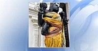 Cary police: Statue outside Hindu temple vandalized, search ongoing for suspects