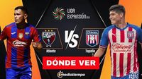 Atlante vs Tapatío: dónde ver EN VIVO partido Liga Expansión MX