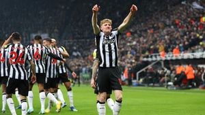 Newcastle Thrives Over Nottingham Forest At St. James' Park