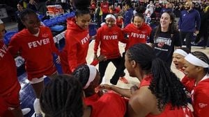 Indiana Fever Clinch Playoff Spot With Rout Of Mystics