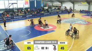 Italian Wheelchair Basketball Teams Battle For Coppa Italia Title