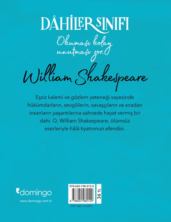 Dahiler Sınıfı - William Shakespeare