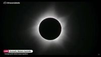 Attention à vos yeux: une éclipse solaire est prévue ce week-end, à quelle heure sera-t-elle visible?