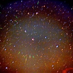 1999'da Bir Leonid Meteor Fırtınası