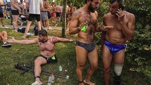 Ukrainian War Veterans Conquer Bosphorus Swim Challenge
