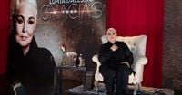 Lupita D'Alessio en el Zócalo para celebrar a las mamás mexicanas