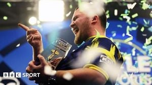 Luke Littler Crushes Luke Humphries To Claim World Grand Prix Title