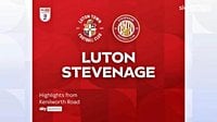 Luton 2-1 Stevenage | League One highlights