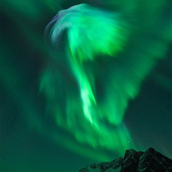Norveç Üzerinde Kartal Aurorası