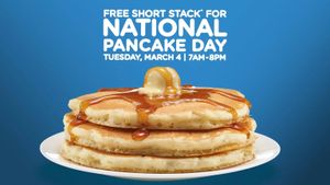 IHOP Celebrates National Pancake Day With Free Pancakes