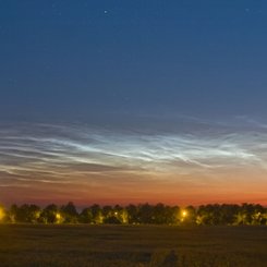 Noctilucent Clouds Over Germany
