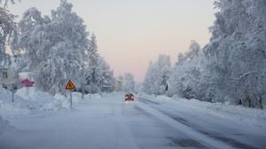 Finland Faces Severe Winter Storms And Record Cold