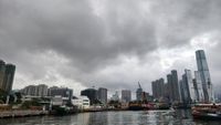 天文台：雷雨区正逐渐靠近本港 料未来两三小时部分地区雨势颇大
