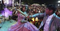 From empty party to an all-night stadium bash, a Mexican teen's 15th birthday goes viral