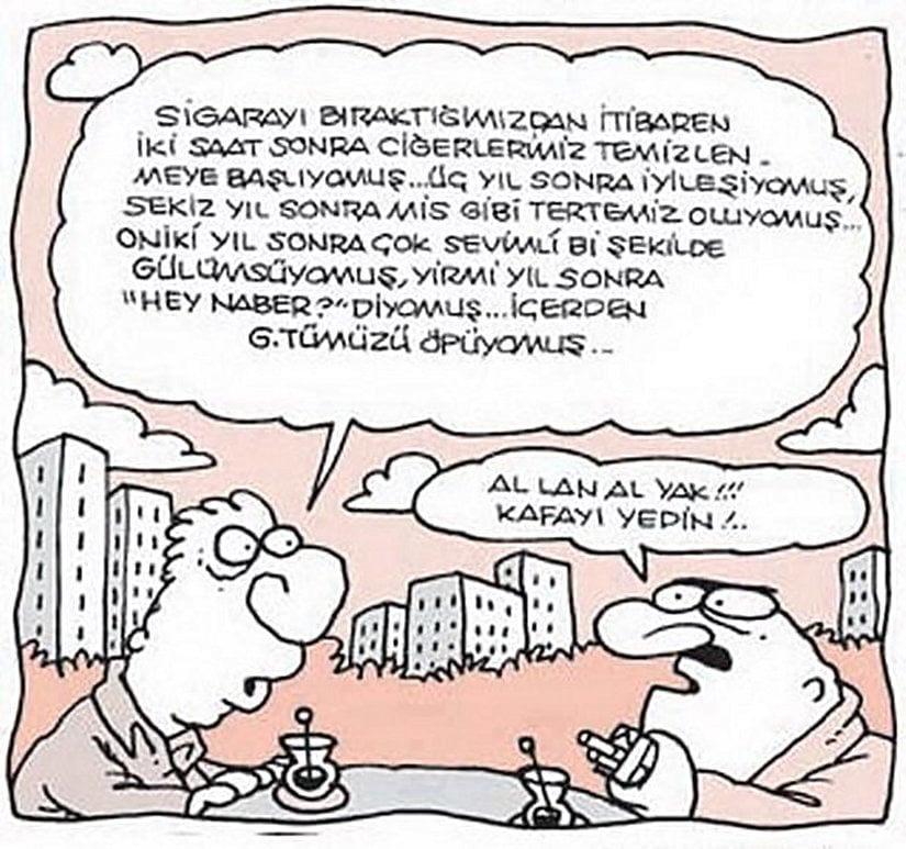 Sigara bıraktıktan sonra vücutta olanlar...