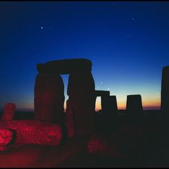 Planets Over Stonehenge