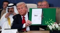 Trump's approval rating shifts after Gaza ceasefire deal, poll finds