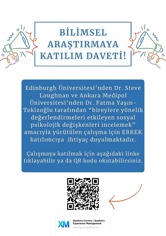 Kişi Değerlendirmelerindeki Sosyal Psikolojik Değişkenleri Araştırma Anketi