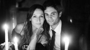 Penn Badgley And Wife Domino Kirke Expecting Twins This Summer