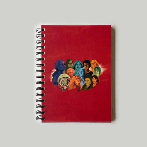 Bilimin Altın Kadınları A5 Defter - 120gr 80 yaprak  Ivory (Fil Dişi)