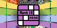 Today's Connections Hints & Answers For March 18, 2025 (Puzzle #646)