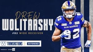 Winnipeg Blue Bombers Release Veteran Receiver Drew Wolitarsky