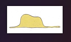 Hayal gücünüzü çalıştırın. Bu görselde ne görüyorsunuz (Küçük Prens okuyucuları hariç)?