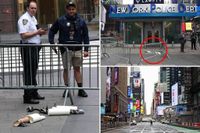 Heart of Times Square evacuated as suspicious package prompts bomb squad investigation