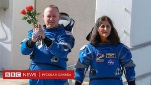 After Nine Months, Astronauts Return From International Space Station